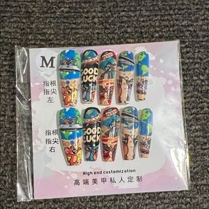 Custom Cartoon Press-On Nails